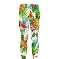 Tropical Aloha Pineapple Pattern Print Men's Leggings