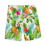 Tropical Aloha Pineapple Pattern Print Men's Sports Shorts