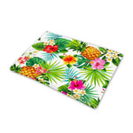 Tropical Aloha Pineapple Pattern Print Pet Cooling Mat Cover
