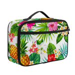 Tropical Aloha Pineapple Pattern Print Portable Lunch Bag