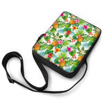 Tropical Aloha Pineapple Pattern Print Rectangular Crossbody Bag