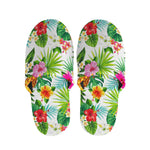 Tropical Aloha Pineapple Pattern Print Slippers