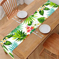 Tropical Aloha Pineapple Pattern Print Table Runner