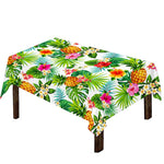 Tropical Aloha Pineapple Pattern Print Tablecloth