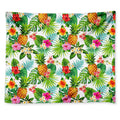 Tropical Aloha Pineapple Pattern Print Tapestry