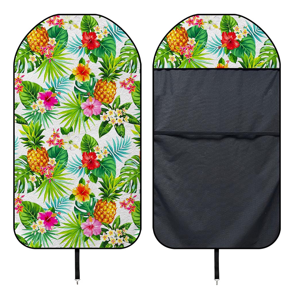 Tropical Aloha Pineapple Pattern Print Waterproof Car Seat Cover