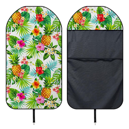 Tropical Aloha Pineapple Pattern Print Waterproof Car Seat Cover