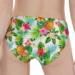 Tropical Aloha Pineapple Pattern Print Women's Panties