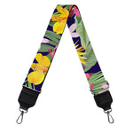 Tropical Alstroemeria Pattern Print Bag Strap