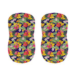 Tropical Alstroemeria Pattern Print Bar Stool Covers