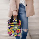 Tropical Alstroemeria Pattern Print Bible Tote Bag