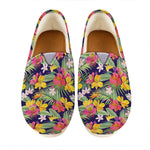 Tropical Alstroemeria Pattern Print Casual Shoes