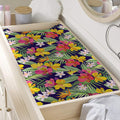 Tropical Alstroemeria Pattern Print Changing Pad Cover