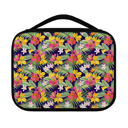 Tropical Alstroemeria Pattern Print Classic Bible Case