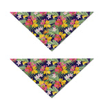 Tropical Alstroemeria Pattern Print Dog Bandana