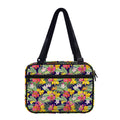 Tropical Alstroemeria Pattern Print Double Strap Bible Bag