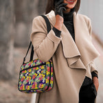 Tropical Alstroemeria Pattern Print Double Strap Bible Bag