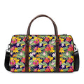 Tropical Alstroemeria Pattern Print Duffel Bag