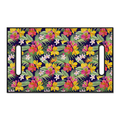 Tropical Alstroemeria Pattern Print Golf Cart Seat Cover