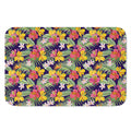 Tropical Alstroemeria Pattern Print Indoor Door Mat