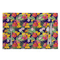 Tropical Alstroemeria Pattern Print Placemat