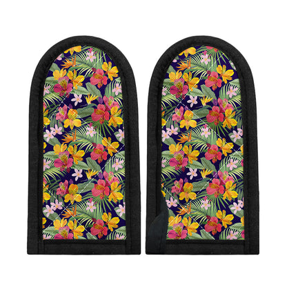 Tropical Alstroemeria Pattern Print Skillet Handle Cover
