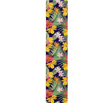Tropical Alstroemeria Pattern Print Table Runner