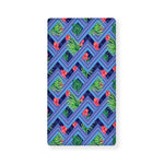 Tropical Aztec Geometric Pattern Print Baby Crib Sheet