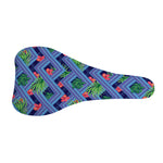 Tropical Aztec Geometric Pattern Print Bicycle Seat Cover