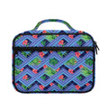 Tropical Aztec Geometric Pattern Print Briefcase Bible Bag