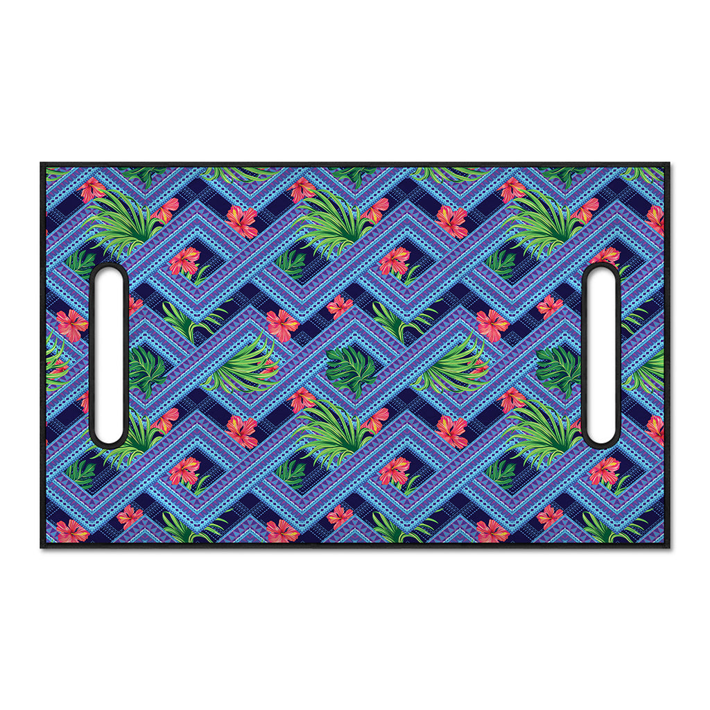 Tropical Aztec Geometric Pattern Print Golf Cart Seat Cover