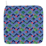 Tropical Aztec Geometric Pattern Print Hand Towel