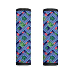 Tropical Aztec Geometric Pattern Print Handle Covers