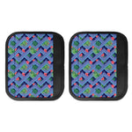 Tropical Aztec Geometric Pattern Print Handle Covers
