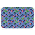 Tropical Aztec Geometric Pattern Print Indoor Door Mat