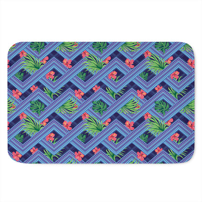 Tropical Aztec Geometric Pattern Print Indoor Door Mat