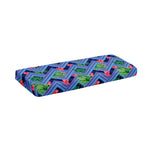 Tropical Aztec Geometric Pattern Print Piano Keyboard Cover