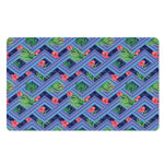 Tropical Aztec Geometric Pattern Print Polyester Doormat