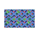 Tropical Aztec Geometric Pattern Print Polyester Flag