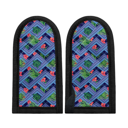 Tropical Aztec Geometric Pattern Print Skillet Handle Cover