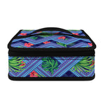 Tropical Aztec Geometric Pattern Print Small Lunch Bag