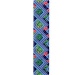 Tropical Aztec Geometric Pattern Print Table Runner