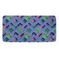 Tropical Aztec Geometric Pattern Print Towel