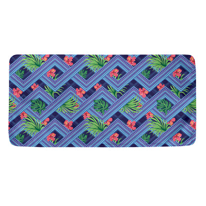 Tropical Aztec Geometric Pattern Print Towel