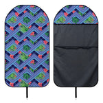 Tropical Aztec Geometric Pattern Print Waterproof Car Seat Cover