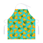 Tropical Banana Leaf Pattern Print Adjustable Apron