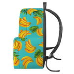 Tropical Banana Leaf Pattern Print Backpack