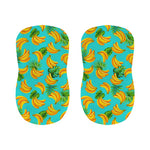 Tropical Banana Leaf Pattern Print Bar Stool Covers