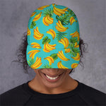 Tropical Banana Leaf Pattern Print Baseball Cap
