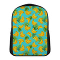 Tropical Banana Leaf Pattern Print Casual Backpack